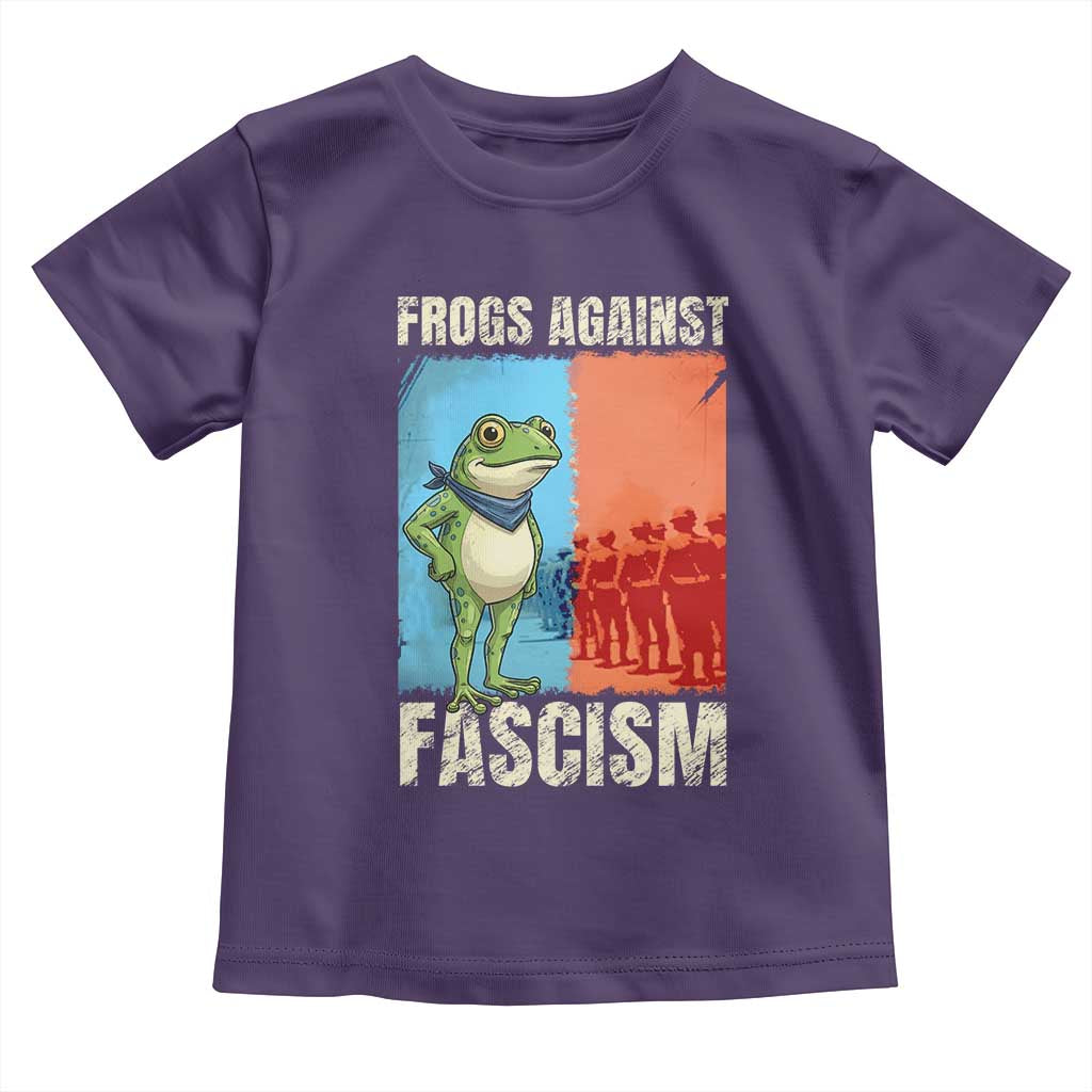 Frogs Against Fascism Toddler T Shirt Portland Protest Vintage Meme Gift - Wonder Print Shop