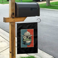 Resist Frog Meme Garden Flag Portland Vintage Aesthetic Gift - Wonder Print Shop