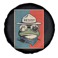 Resist Frog Meme Spare Tire Cover Portland Vintage Aesthetic Gift - Wonder Print Shop