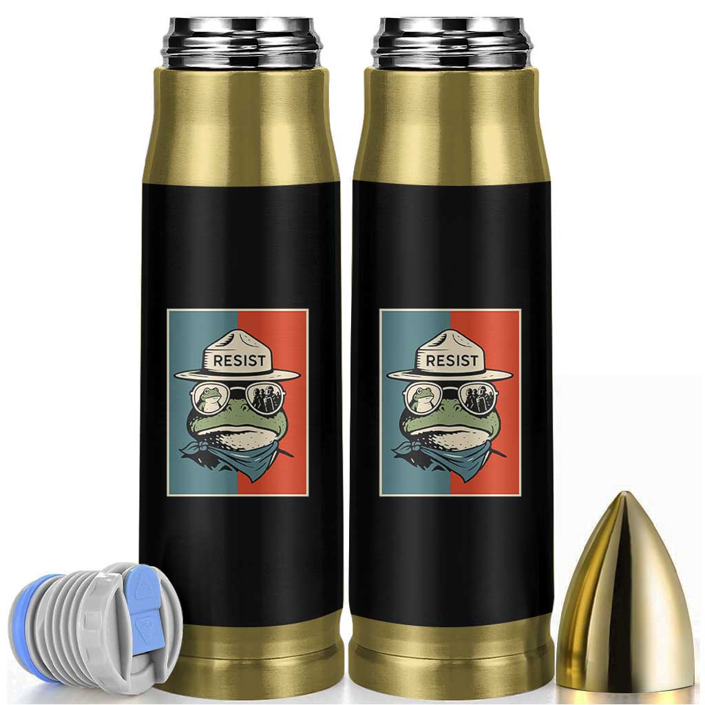Resist Frog Meme Bullet Tumbler Portland Vintage Aesthetic Gift - Wonder Print Shop