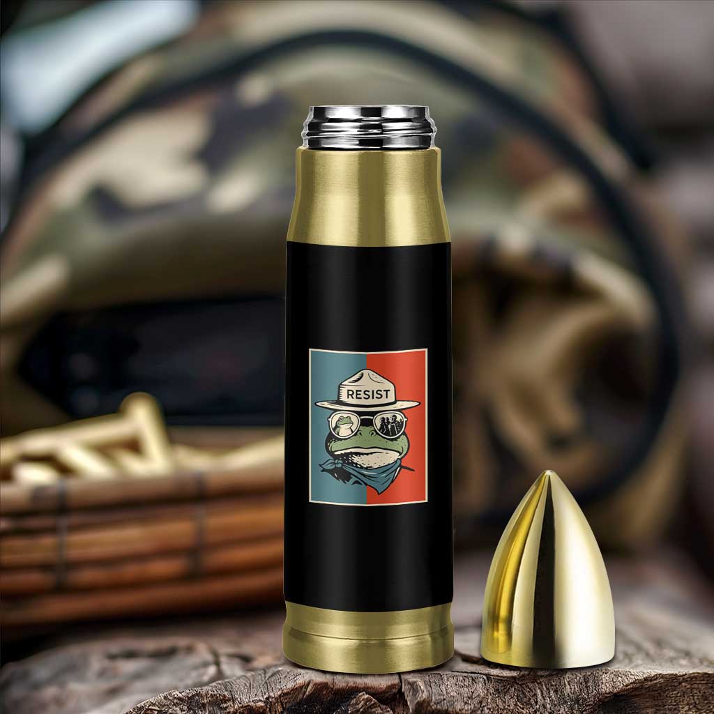 Resist Frog Meme Bullet Tumbler Portland Vintage Aesthetic Gift - Wonder Print Shop