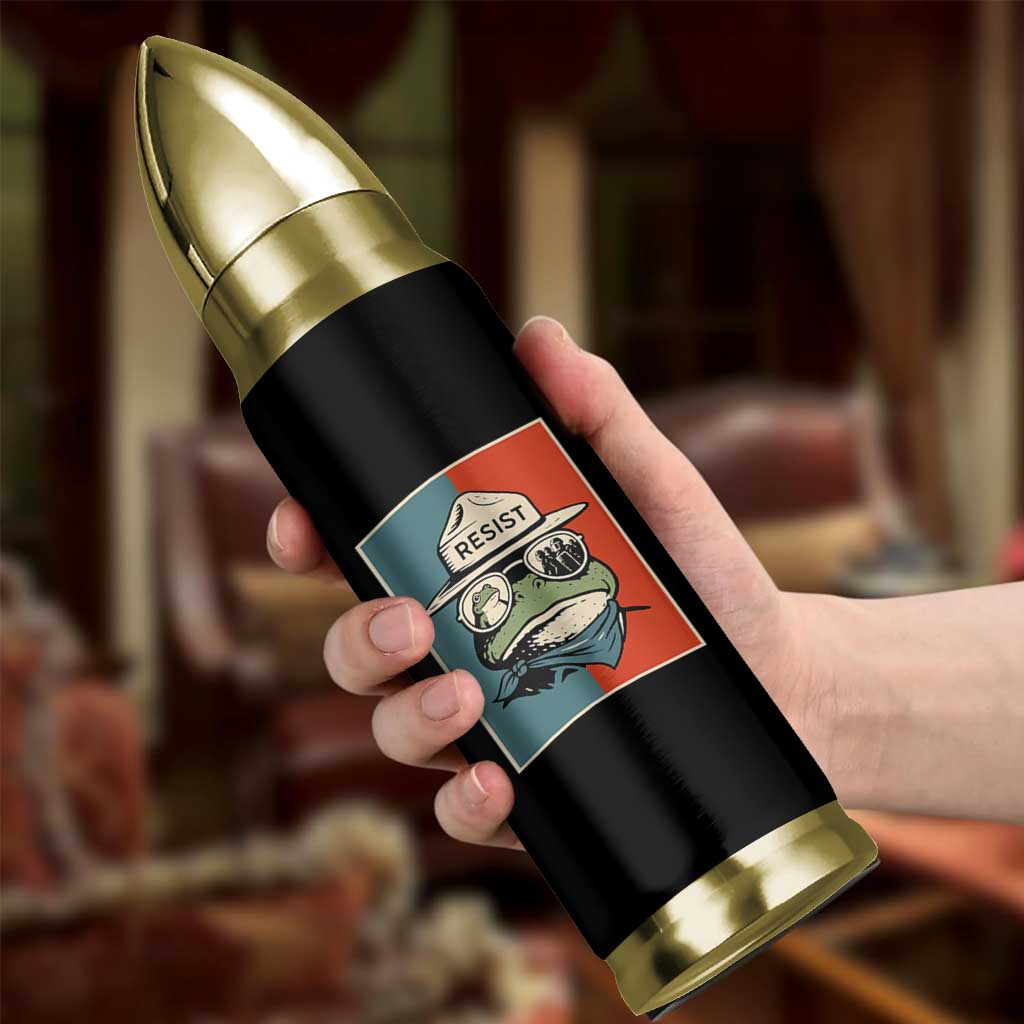 Resist Frog Meme Bullet Tumbler Portland Vintage Aesthetic Gift - Wonder Print Shop