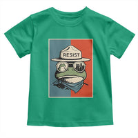 Resist Frog Meme Toddler T Shirt Portland Vintage Aesthetic Gift - Wonder Print Shop