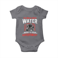 I Walk On Water Whats Your Superpower Baby Onesie Funny Ice Hockey Gift - Wonder Print Shop