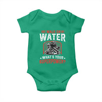 I Walk On Water Whats Your Superpower Baby Onesie Funny Ice Hockey Gift - Wonder Print Shop