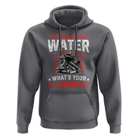 I Walk On Water Whats Your Superpower Hoodie Funny Ice Hockey Gift - Wonder Print Shop