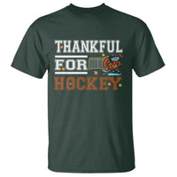 Thankful For Hockey T Shirt Funny Thanksgiving Ice Hockey Gift - Wonder Print Shop