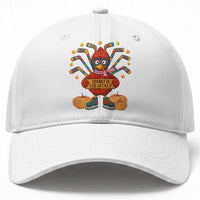 Funny Turkey Ice Hockey Gift Baseball Cap Thankful For Hockey