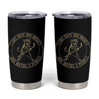 Vintage I Like Cats And Hockey And Maybe Three People Funny Gift Tumbler Cup - Wonder Print Shop
