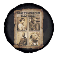 What We Learn From Black History Spare Tire Cover Iconic African American Figures - Wonder Print Shop