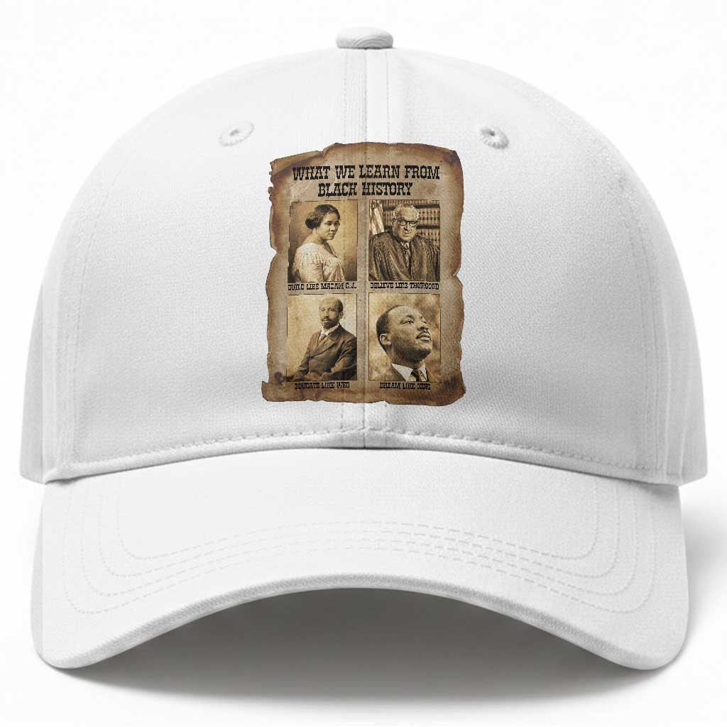 What We Learn From Black History Baseball Cap Iconic African American Figures