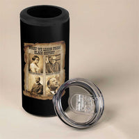 What We Learn From Black History 4 in 1 Can Cooler Tumbler Iconic African American Figures - Wonder Print Shop