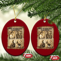 What We Learn From Black History Ceramic Ornament Iconic African American Figures - Wonder Print Shop