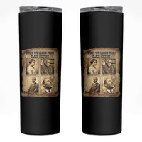 What We Learn From Black History Skinny Tumbler Iconic African American Figures - Wonder Print Shop