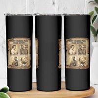 What We Learn From Black History Skinny Tumbler Iconic African American Figures - Wonder Print Shop