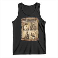 What We Learn From Black History Tank Top Iconic African American Figures - Wonder Print Shop