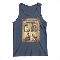 What We Learn From Black History Tank Top Iconic African American Figures - Wonder Print Shop