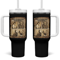 What We Learn From Black History Tumbler With Handle Iconic African American Figures - Wonder Print Shop