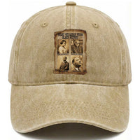What We Learn From Black History Washed Cotton Baseball Cap Iconic African American Figures