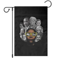 My Roots Black History Leaders Garden Flag African American Heritage - Wonder Print Shop