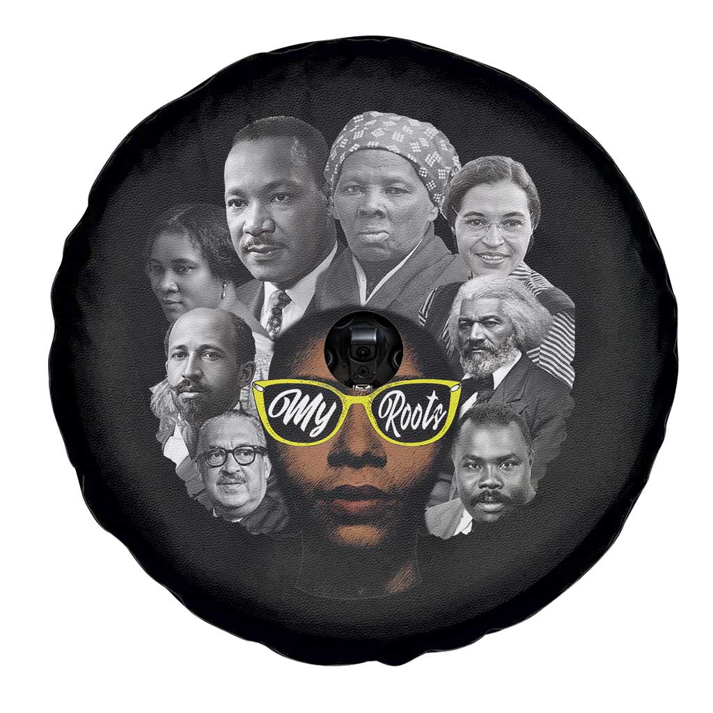 My Roots Black History Leaders Spare Tire Cover African American Heritage - Wonder Print Shop