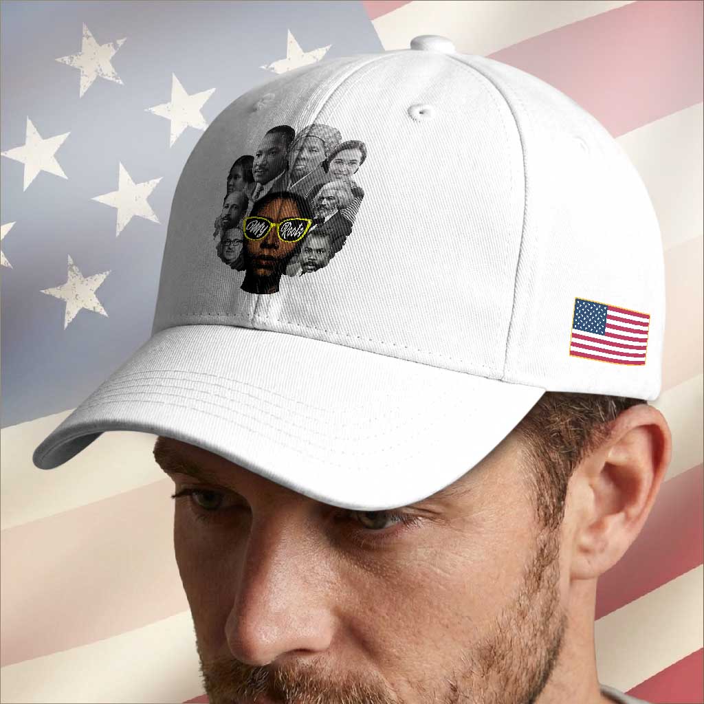 My Roots Black History Leaders Baseball Cap African American Heritage