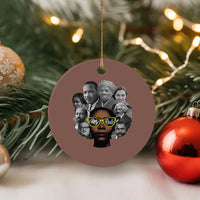 My Roots Black History Leaders Ceramic Ornament African American Heritage - Wonder Print Shop