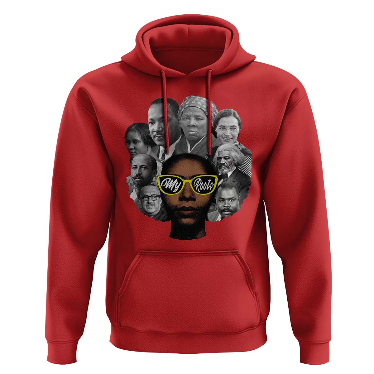 My Roots Black History Leaders Hoodie African American Heritage - Wonder Print Shop