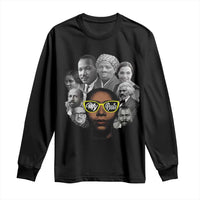 My Roots Black History Leaders Long Sleeve Shirt African American Heritage - Wonder Print Shop