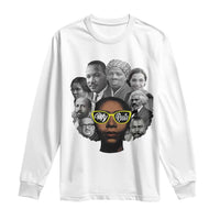 My Roots Black History Leaders Long Sleeve Shirt African American Heritage - Wonder Print Shop
