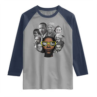 My Roots Black History Leaders Raglan Shirt African American Heritage - Wonder Print Shop