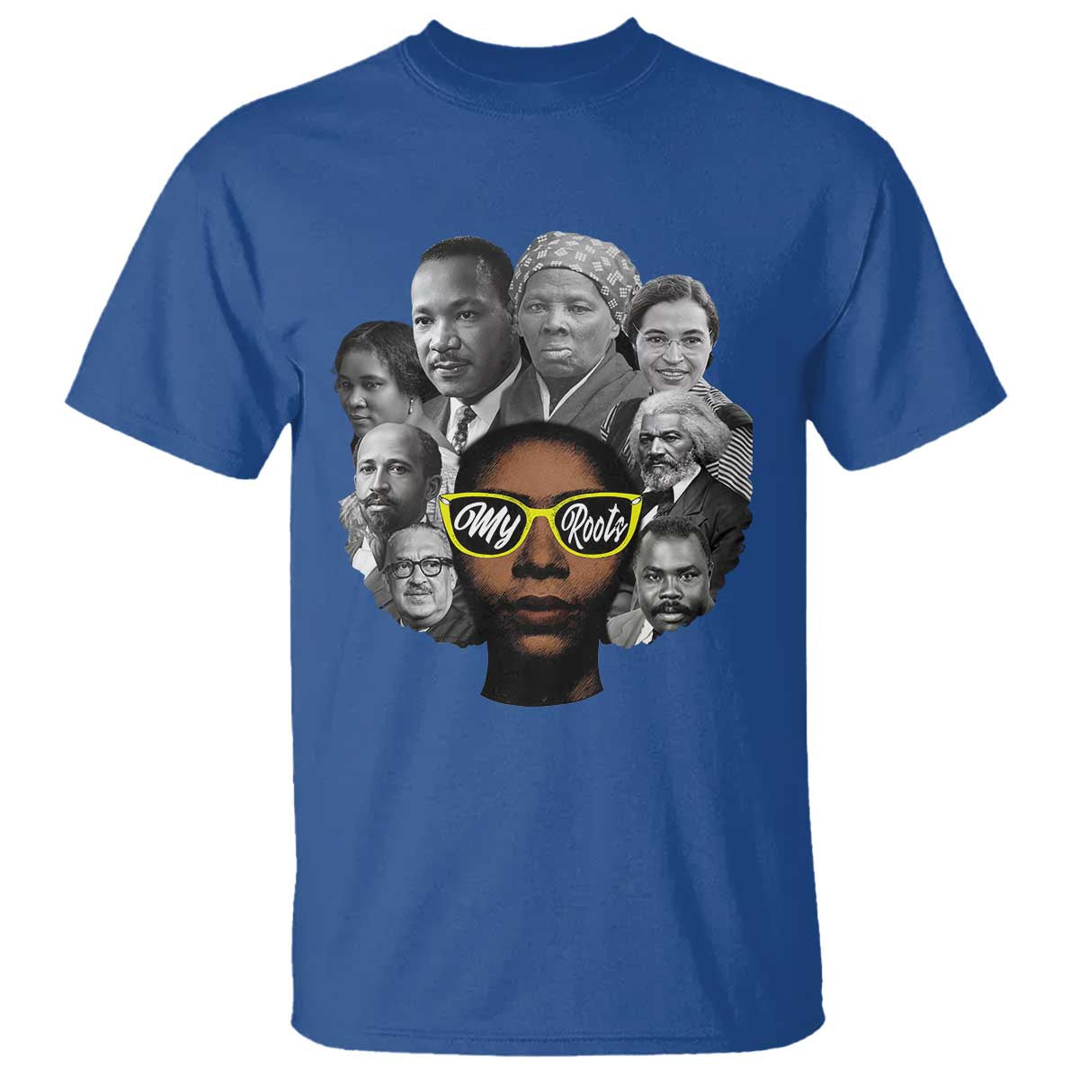 My Roots Black History Leaders T Shirt African American Heritage - Wonder Print Shop