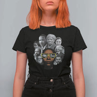 My Roots Black History Leaders T Shirt For Women African American Heritage - Wonder Print Shop