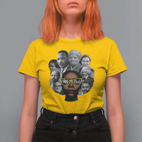 My Roots Black History Leaders T Shirt For Women African American Heritage - Wonder Print Shop