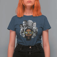 My Roots Black History Leaders T Shirt For Women African American Heritage - Wonder Print Shop