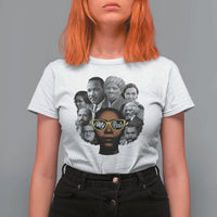 My Roots Black History Leaders T Shirt For Women African American Heritage - Wonder Print Shop