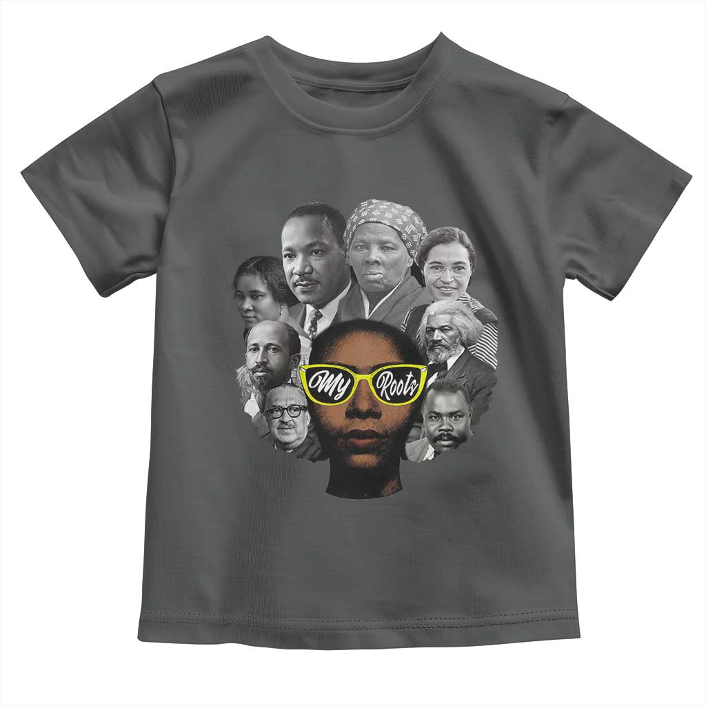 My Roots Black History Leaders Toddler T Shirt African American Heritage - Wonder Print Shop