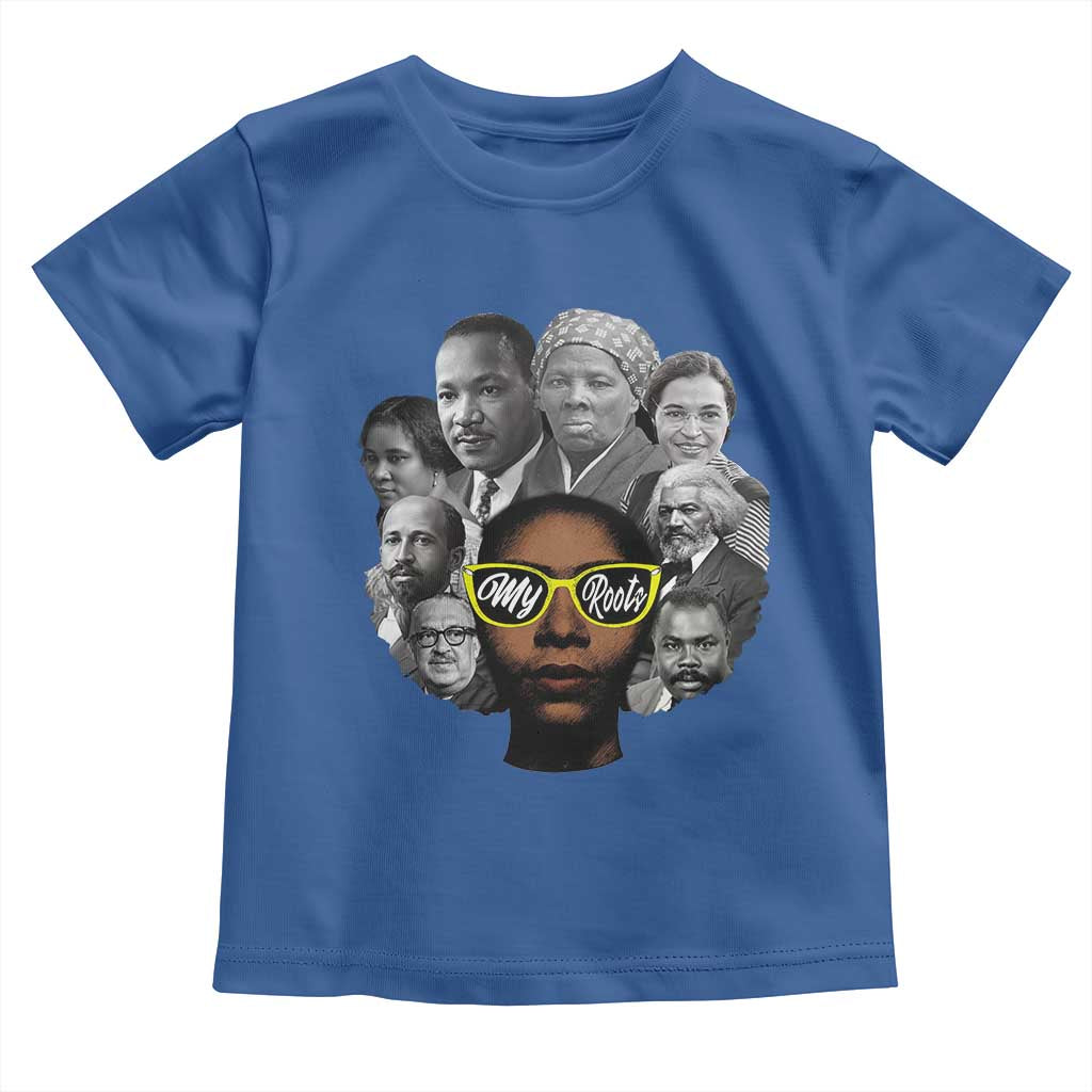 My Roots Black History Leaders Toddler T Shirt African American Heritage - Wonder Print Shop