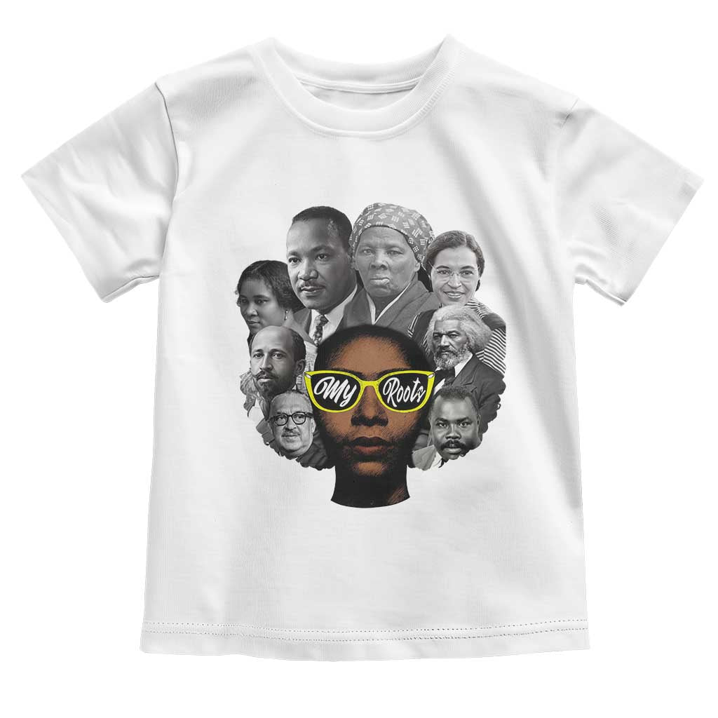 My Roots Black History Leaders Toddler T Shirt African American Heritage - Wonder Print Shop