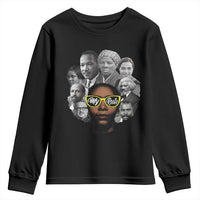 My Roots Black History Leaders Youth Sweatshirt African American Heritage - Wonder Print Shop