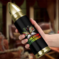 Education Is Freedom Bullet Tumbler Inspirational Black Teacher Gift - Wonder Print Shop