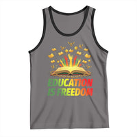Education Is Freedom Tank Top Black Education Teacher Gift - Wonder Print Shop
