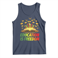 Education Is Freedom Tank Top Black Education Teacher Gift - Wonder Print Shop