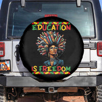 Education Is Freedom Spare Tire Cover Black History Month Gift For Teachers - Wonder Print Shop