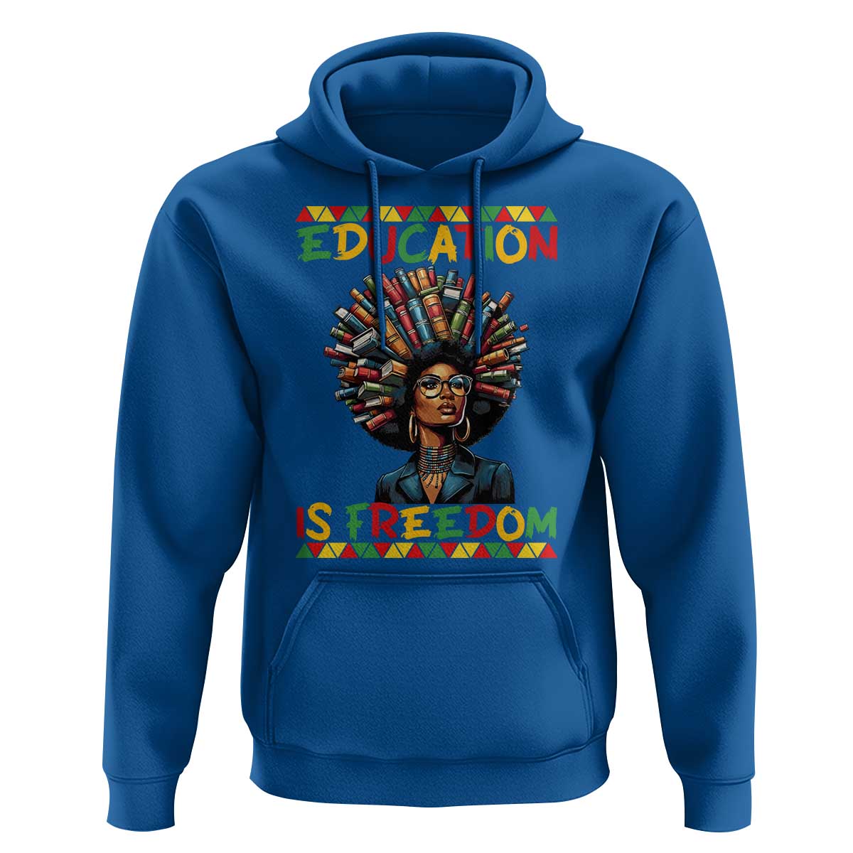 Education Is Freedom Hoodie Black History Month Gift For Teachers - Wonder Print Shop