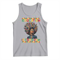Education Is Freedom Tank Top Black History Month Gift For Teachers - Wonder Print Shop