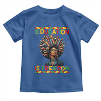 Education Is Freedom Toddler T Shirt Black History Month Gift For Teachers - Wonder Print Shop