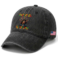 Education Is Freedom Washed Cotton Baseball Cap Black History Month Gift For Teachers