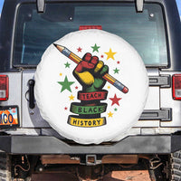 Teach Black History Education Pride Spare Tire Cover Black History Month - Wonder Print Shop
