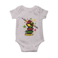 Teach Black History Education Pride Baby Onesie Black History Month - Wonder Print Shop